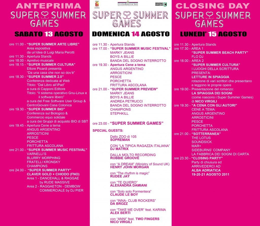 super summer locandina 2